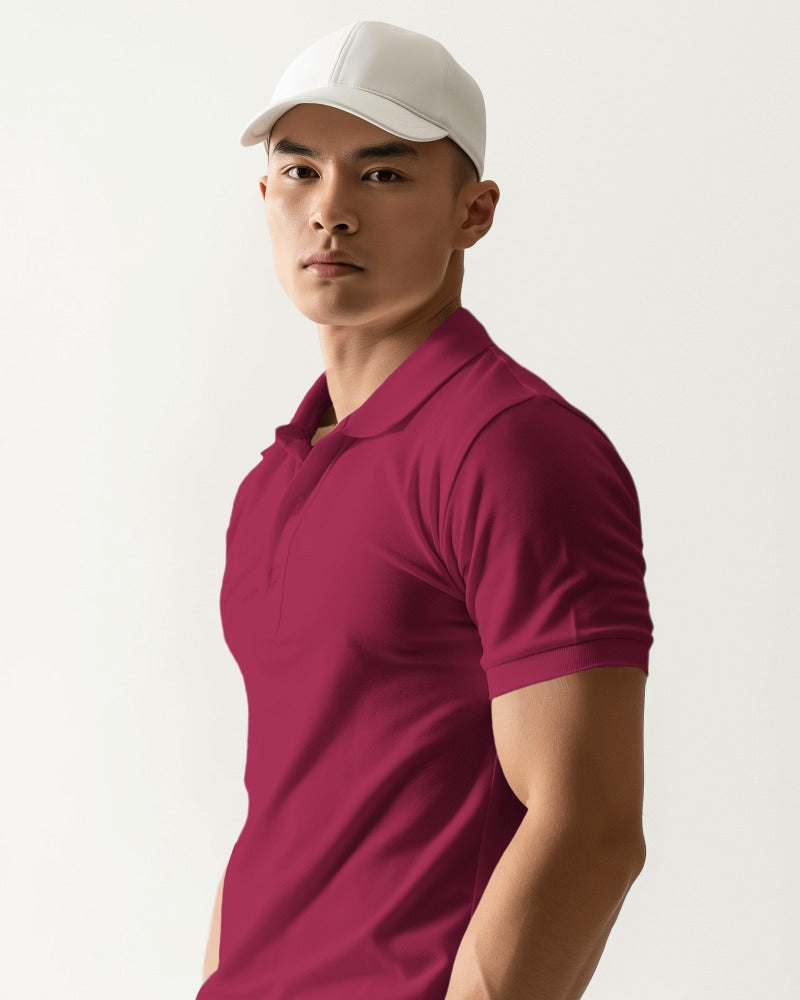 maroon polo, wini polo unisex polo , thenovaindia , Nova India