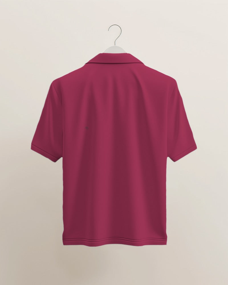 maroon polo, wini polo unisex polo , thenovaindia , Nova India