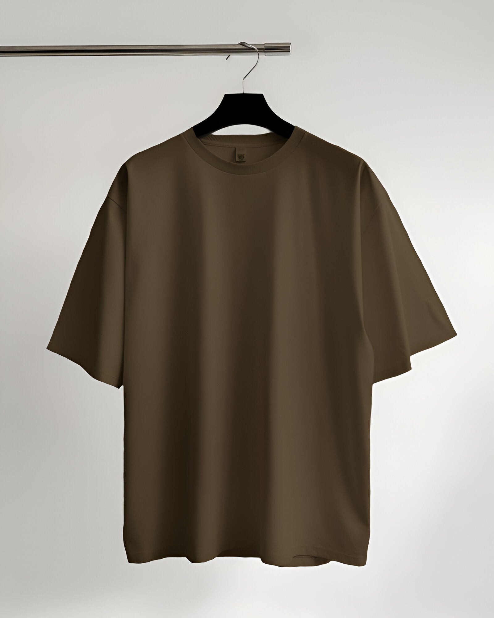 brown colour oversized tshirt, thenovaindia, Nova India, dropshoulder tshir