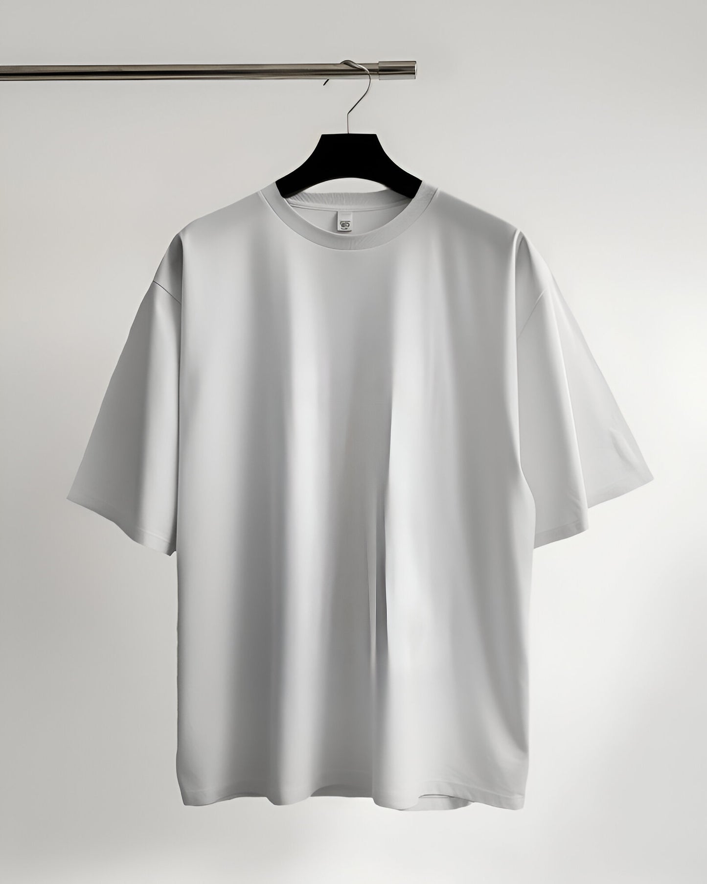 white plain oversize tshirt, drop shoulder tshirt , pure cotton tshirt, thenovaindia , Nova India